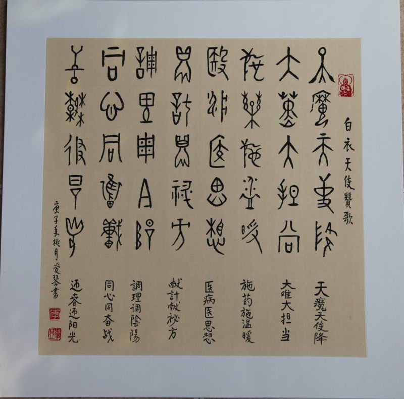 眾志成城抗疫情 文藝戰(zhàn)線在行動（十一）李愛琴——抗疫情書法