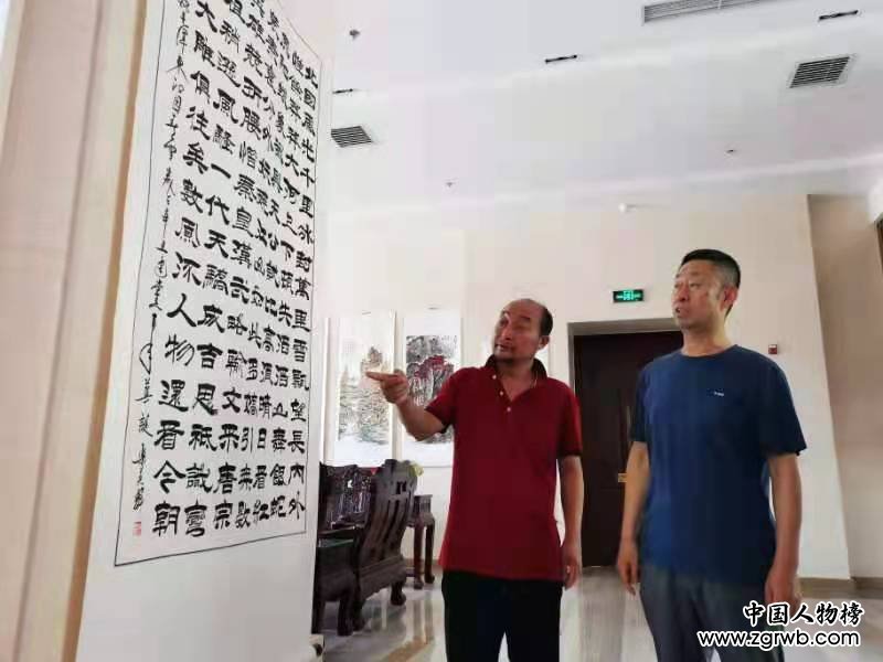 醮墨歌盛世 丹心頌黨恩 喜慶建黨百年華誕渠英輝書(shū)法作品展在京啟幕