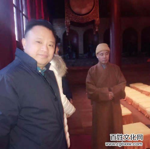 阮先鋒到廣濟寺拜訪中國佛教協(xié)會副會長釋演覺