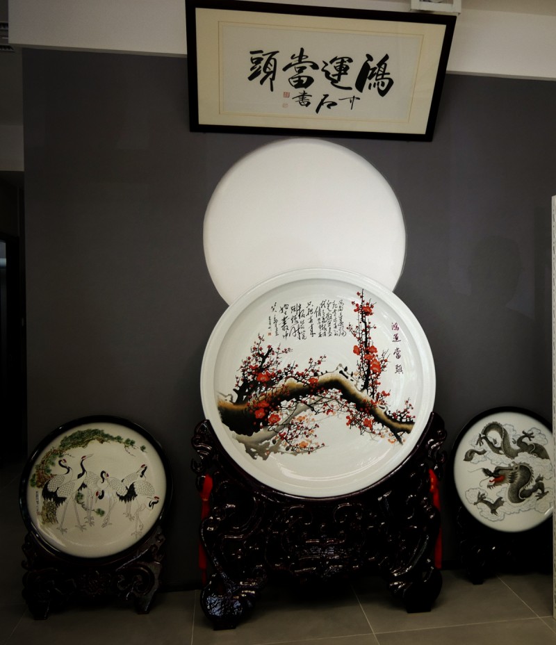 中國(guó)文藝名家展覽館淄博館揭牌，落戶淄博博林陶瓷琉璃藝術(shù)院