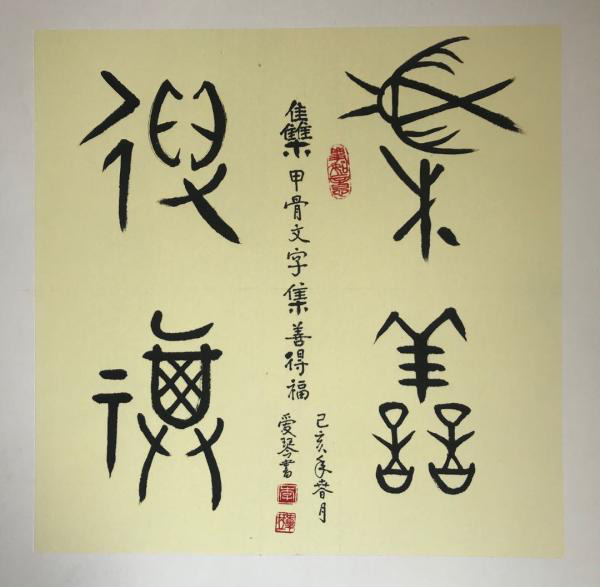 中國(guó)當(dāng)代實(shí)力派書(shū)畫(huà)名家李?lèi)?ài)琴書(shū)法藝術(shù)欣賞