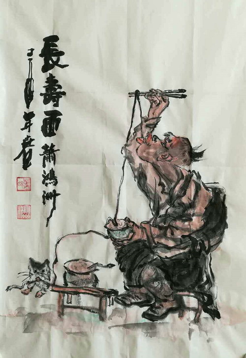 中國(guó)當(dāng)代實(shí)力派書畫名家肖洪周書畫藝術(shù)欣賞