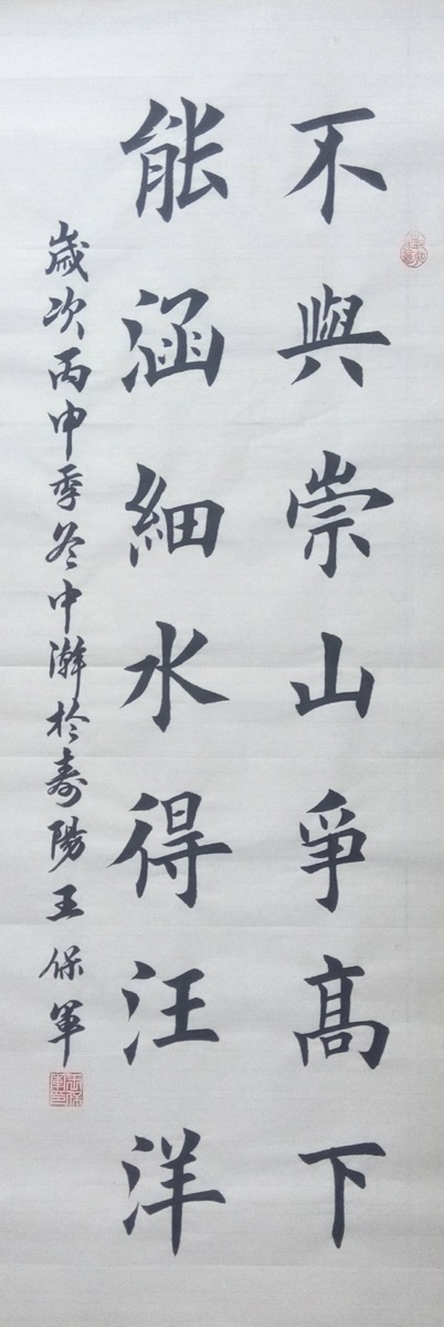 中國當(dāng)代實(shí)力派書畫名家王保軍書法藝術(shù)欣賞