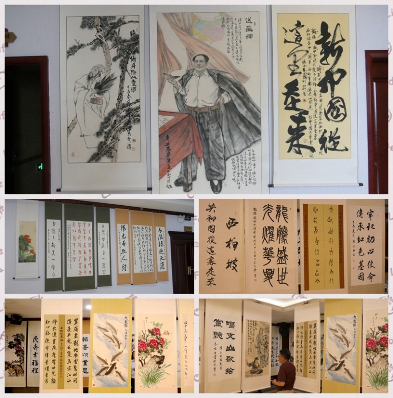 慶七一頌黨恩——書畫名家作品展暨西柏坡筆會(huì)舉行